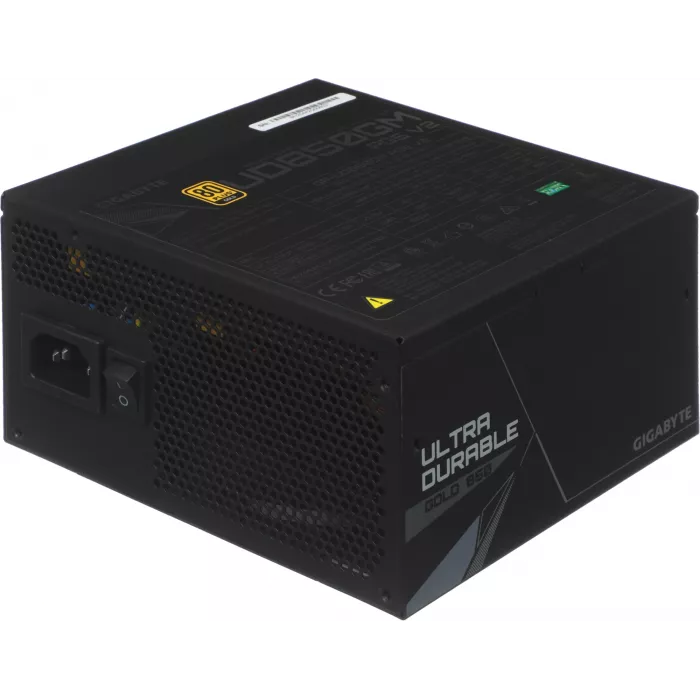 Блок питания Gigabyte ATX 850W GP-UD850GM PG5 V2 Gen.5 80+ gold (20+4pin) APFC 120mm fan 8xSATA Cab Manag RTL