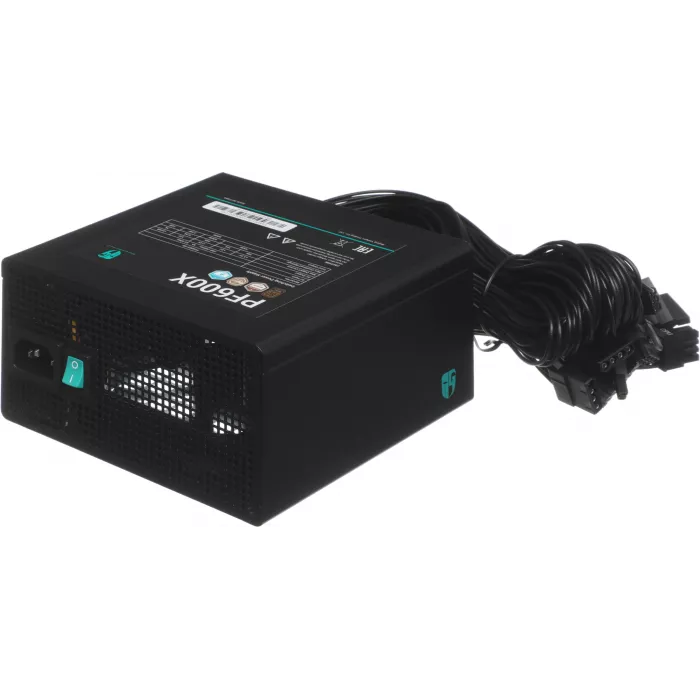 Блок питания Deepcool ATX 600W GamerStorm PF600X 80+ bronze (20+4pin) APFC 120mm fan 6xSATA RTL