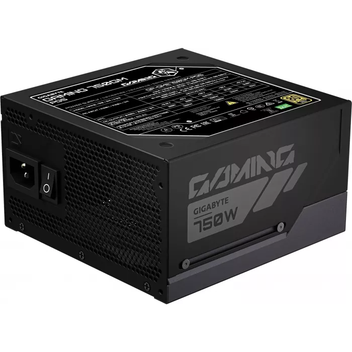 Блок питания Gigabyte ATX 750W GP-GME750GM PG5 80+ gold (20+4pin) APFC 135mm fan 8xSATA Cab Manag RTL