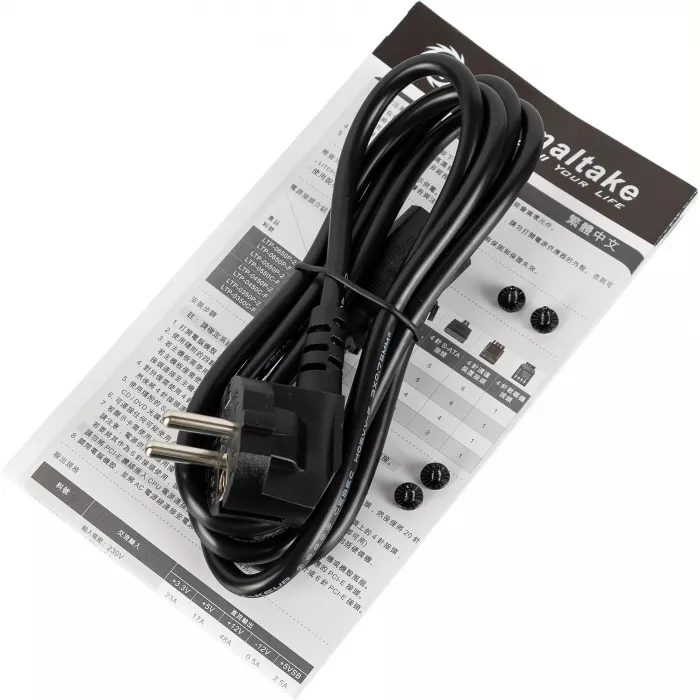 Блок питания Thermaltake ATX 650W Litepower (20+4pin) APFC 120mm fan 5xSATA RTL