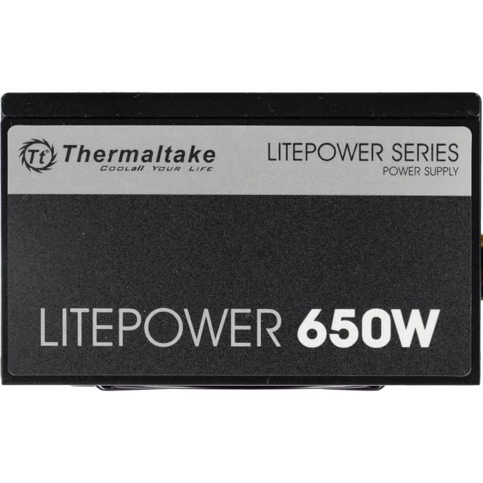 Блок питания Thermaltake ATX 650W Litepower (20+4pin) APFC 120mm fan 5xSATA RTL