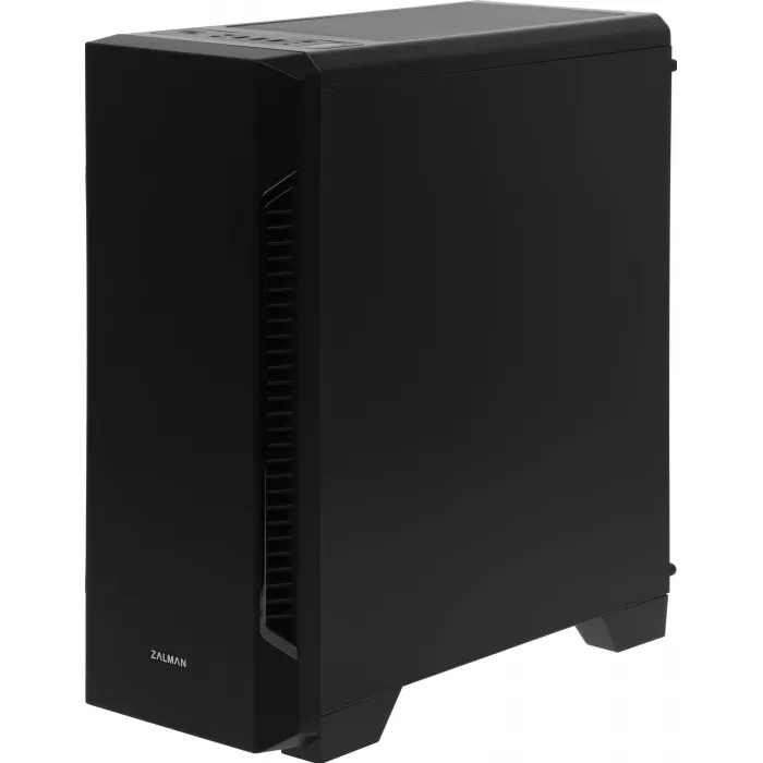 Корпус Zalman S3 TG черный без БП ATX 5x120mm 2xUSB2.0 1xUSB3.0 audio bott PSU