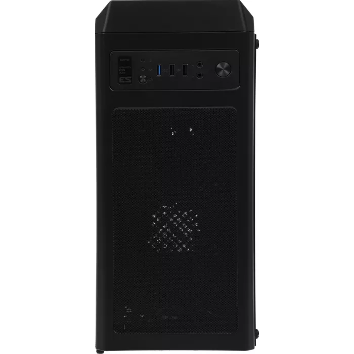 Корпус Zalman S3 TG черный без БП ATX 5x120mm 2xUSB2.0 1xUSB3.0 audio bott PSU