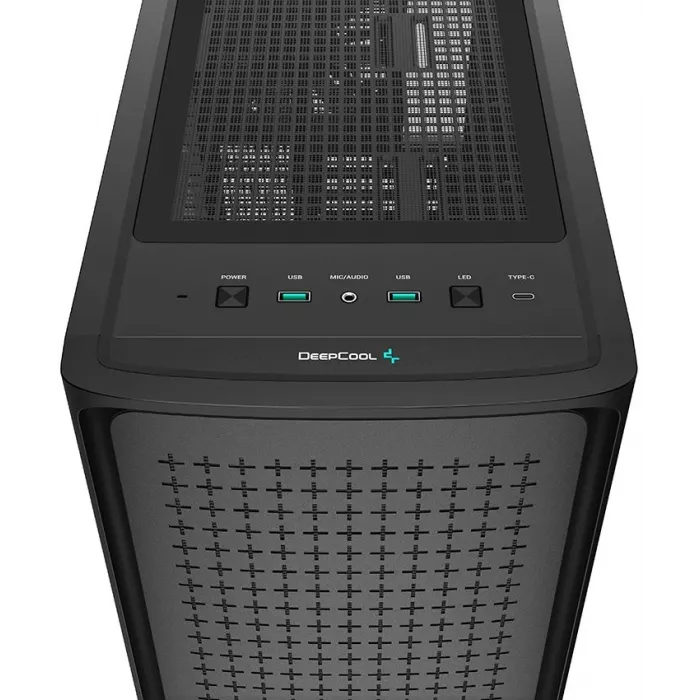 Корпус Deepcool CK560 черный без БП ATX 3x120mm 4x140mm 2xUSB3.0 audio bott PSU