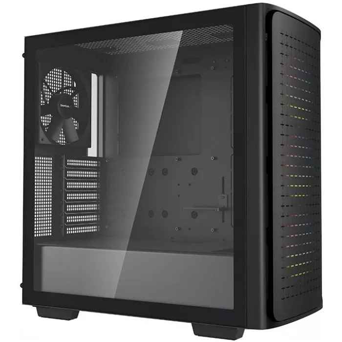 Корпус Deepcool CK560 черный без БП ATX 3x120mm 4x140mm 2xUSB3.0 audio bott PSU