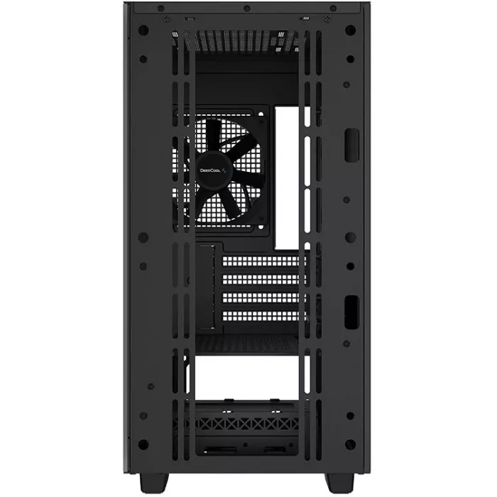 Корпус Deepcool CH370 черный без БП mATX 7x120mm 4x140mm 2xUSB3.0 audio bott PSU