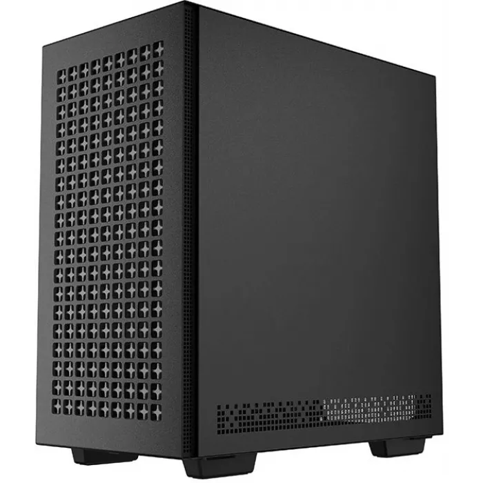 Корпус Deepcool CH370 черный без БП mATX 7x120mm 4x140mm 2xUSB3.0 audio bott PSU