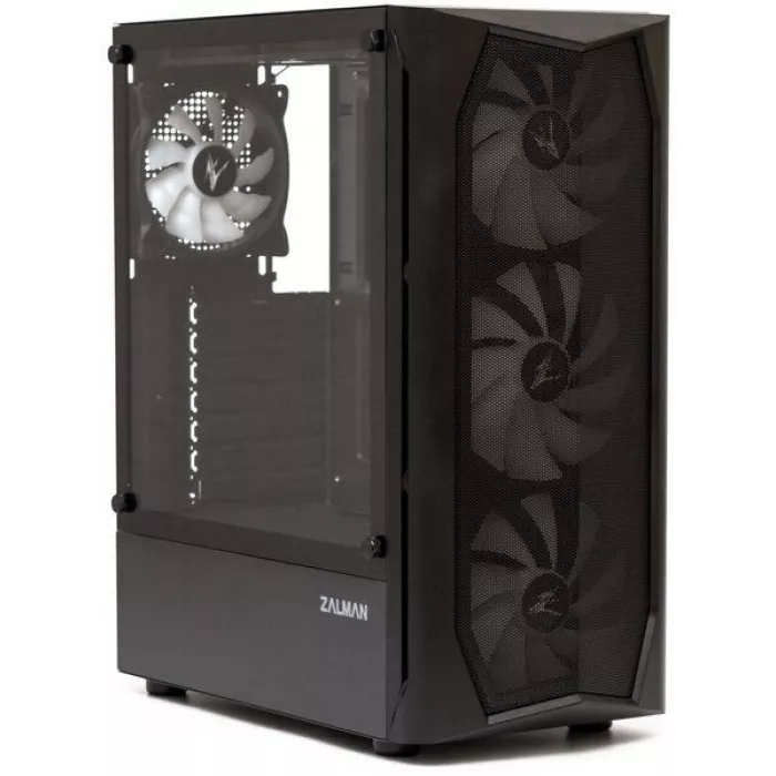 Корпус Zalman N4 REV.1 черный без БП ATX 5x120mm 2x180mm 2xUSB2.0 1xUSB3.0 audio bott PSU