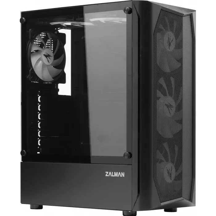 Корпус Zalman N4 REV.1 черный без БП ATX 5x120mm 2x180mm 2xUSB2.0 1xUSB3.0 audio bott PSU