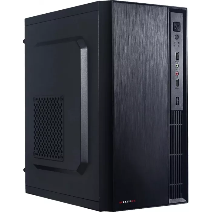 Корпус Accord ACC-241 черный без БП mATX 2xUSB2.0 audio