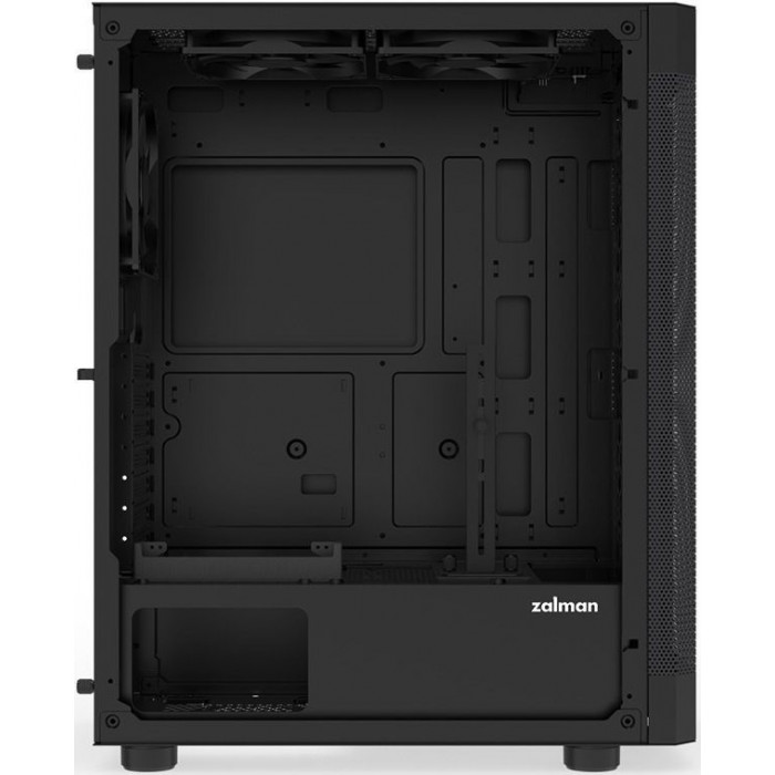 Корпус Zalman i4 черный без БП ATX 2x120mm 6x140mm 1xUSB2.0 2xUSB3.0 audio bott PSU