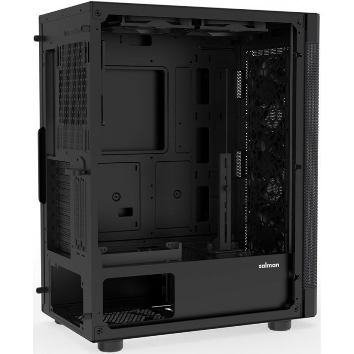 Корпус Zalman i4 черный без БП ATX 2x120mm 6x140mm 1xUSB2.0 2xUSB3.0 audio bott PSU