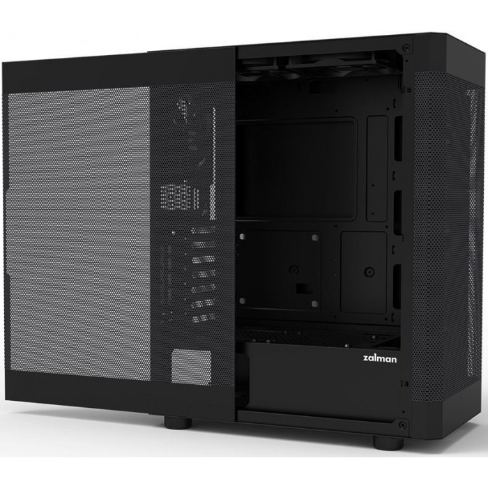Корпус Zalman i4 черный без БП ATX 2x120mm 6x140mm 1xUSB2.0 2xUSB3.0 audio bott PSU