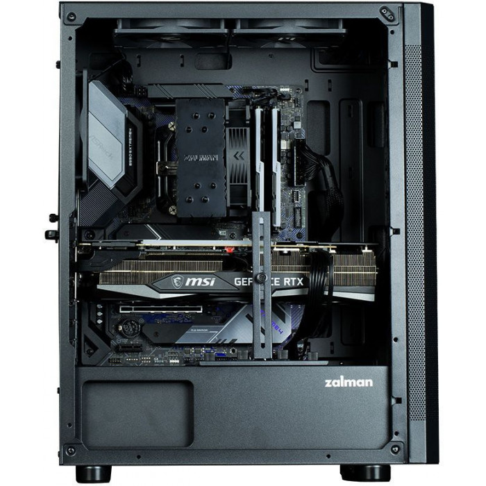 Корпус Zalman i4 черный без БП ATX 2x120mm 6x140mm 1xUSB2.0 2xUSB3.0 audio bott PSU
