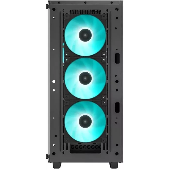 Корпус Deepcool CC560 V2 черный без БП ATX 4x120mm 5x140mm 1xUSB2.0 audio bott PSU