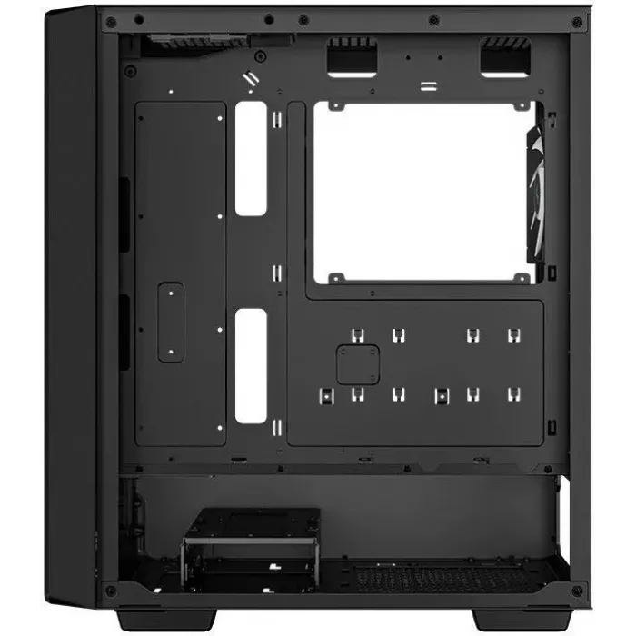 Корпус Deepcool CC560 V2 черный без БП ATX 4x120mm 5x140mm 1xUSB2.0 audio bott PSU
