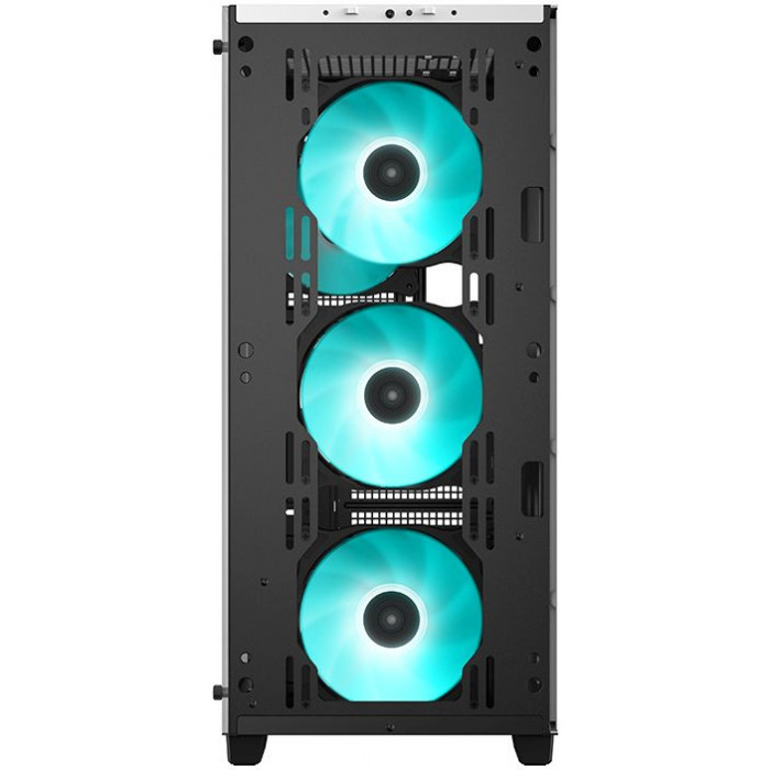 Корпус Deepcool CC560 V2 белый без БП ATX 8x120mm 5x140mm 1xUSB2.0 audio bott PSU