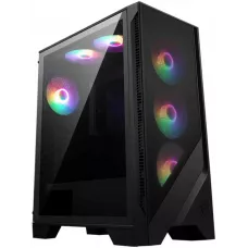 Корпус MSI MAG Forge 120A черный без БП ATX 2x120mm 2xUSB3.0 audio bott PSU