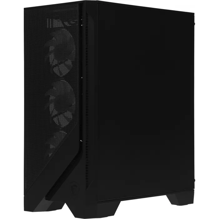 Корпус MSI MAG Forge 120A черный без БП ATX 2x120mm 2xUSB3.0 audio bott PSU