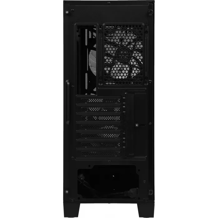 Корпус MSI MAG Forge 120A черный без БП ATX 2x120mm 2xUSB3.0 audio bott PSU