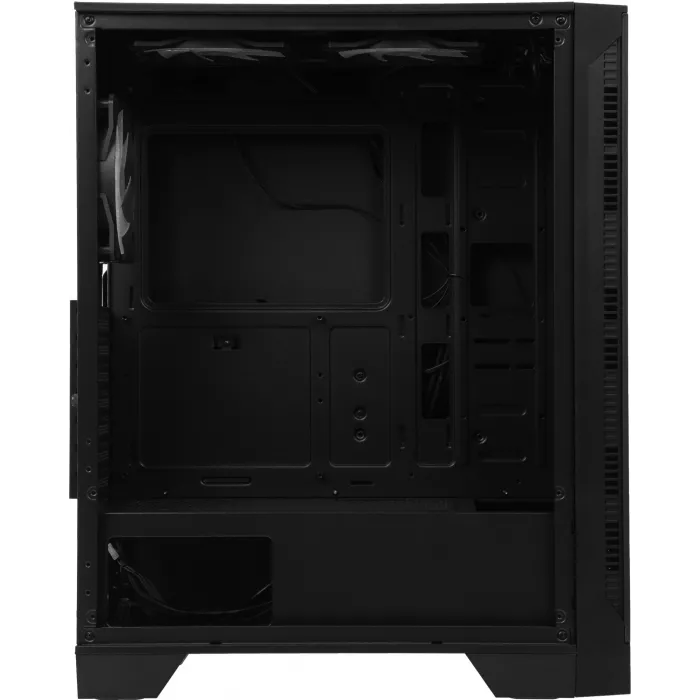 Корпус MSI MAG Forge 120A черный без БП ATX 2x120mm 2xUSB3.0 audio bott PSU