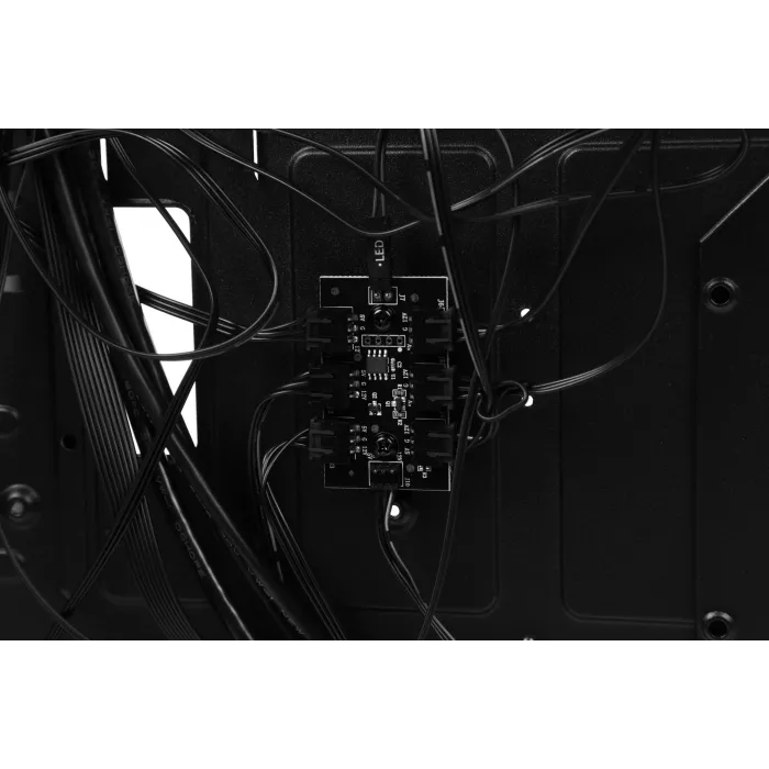 Корпус MSI MAG Forge 120A черный без БП ATX 2x120mm 2xUSB3.0 audio bott PSU