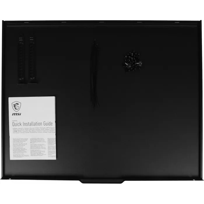 Корпус MSI MAG Forge 120A черный без БП ATX 2x120mm 2xUSB3.0 audio bott PSU