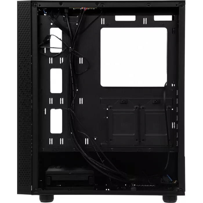Корпус Azza Celesta F черный без БП ATX 5x120mm 5x140mm 2xUSB2.0 1xUSB3.0 audio bott PSU
