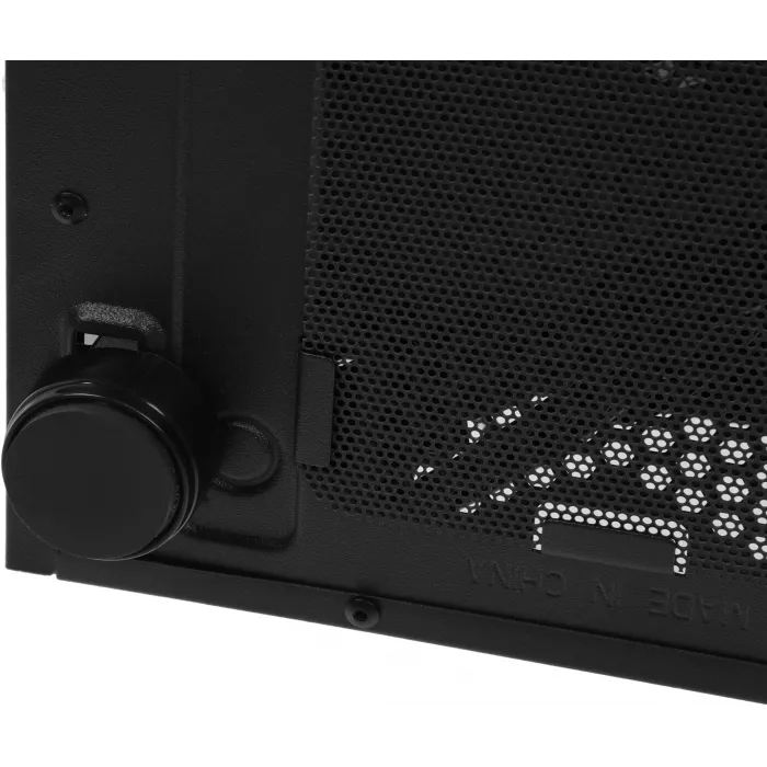 Корпус Azza Celesta F черный без БП ATX 5x120mm 5x140mm 2xUSB2.0 1xUSB3.0 audio bott PSU