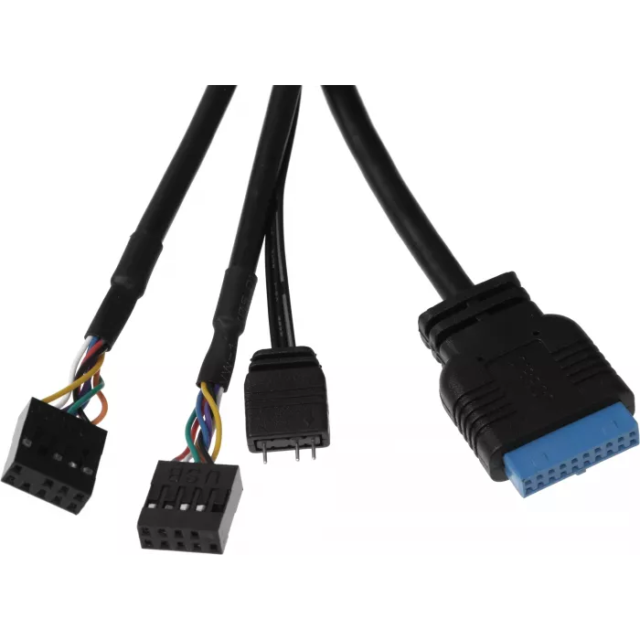 Корпус Azza Celesta F черный без БП ATX 5x120mm 5x140mm 2xUSB2.0 1xUSB3.0 audio bott PSU