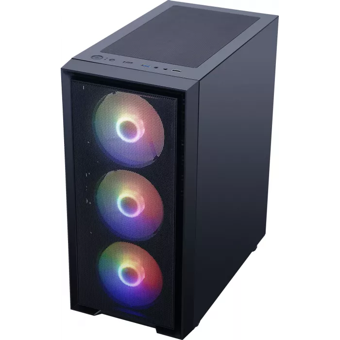 Корпус Accord ACC-M203 черный без БП mATX 2xUSB2.0 1xUSB3.0 audio bott PSU
