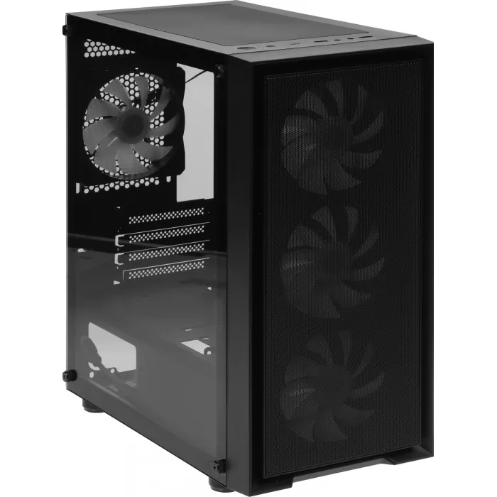 Корпус Accord ACC-M203 черный без БП mATX 2xUSB2.0 1xUSB3.0 audio bott PSU
