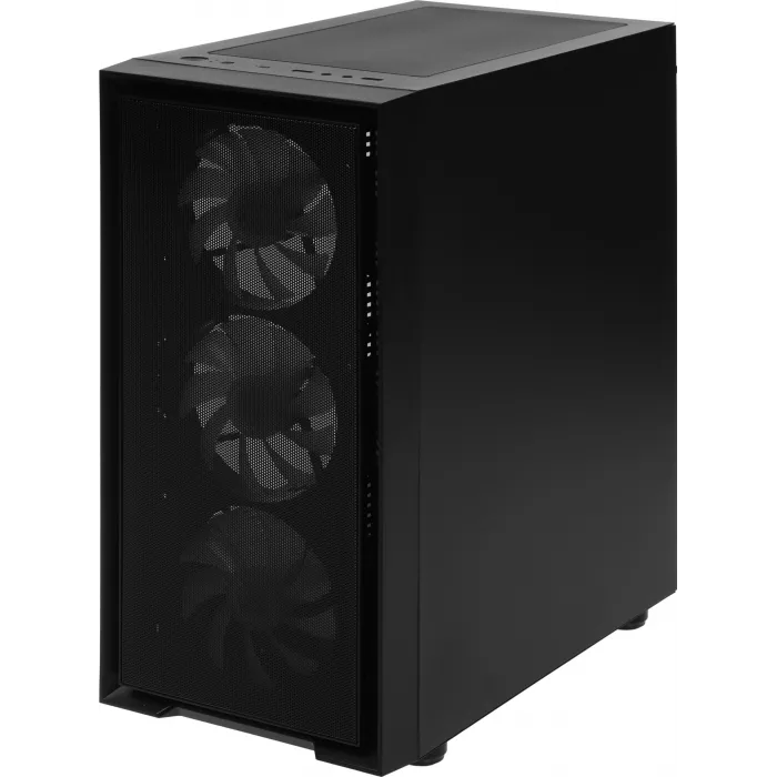 Корпус Accord ACC-M203 черный без БП mATX 2xUSB2.0 1xUSB3.0 audio bott PSU