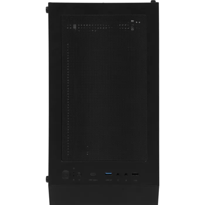 Корпус Accord ACC-M203 черный без БП mATX 2xUSB2.0 1xUSB3.0 audio bott PSU