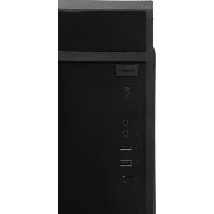 Корпус KingPrice KPCC-MN208 черный без БП mATX 1x80mm 2x120mm 2xUSB2.0 audio