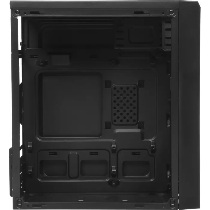 Корпус KingPrice KPCC-MN208 черный без БП mATX 1x80mm 2x120mm 2xUSB2.0 audio