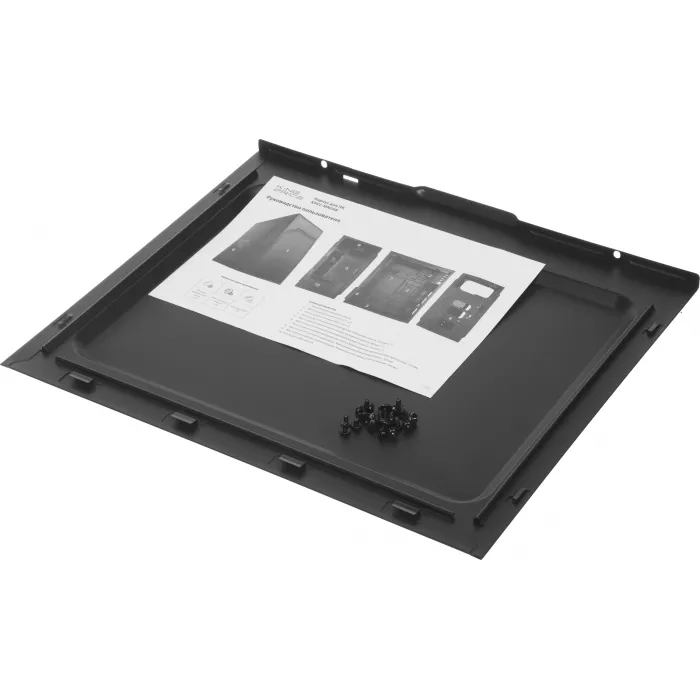 Корпус KingPrice KPCC-MN208 черный без БП mATX 1x80mm 2x120mm 2xUSB2.0 audio