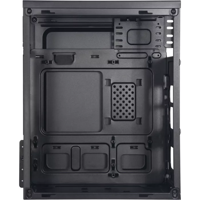 Корпус KingPrice KPCC-MN210 черный без БП mATX 1x80mm 2x120mm 2xUSB2.0 audio