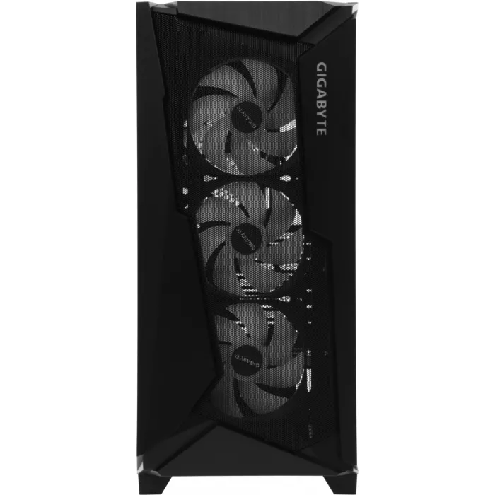 Корпус Gigabyte GB-C301G черный без БП ATX 3x120mm 5x140mm 2xUSB3.0 audio bott PSU