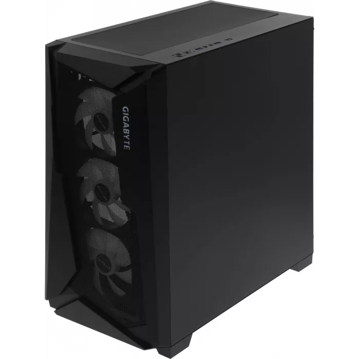 Корпус Gigabyte GB-C301G черный без БП ATX 3x120mm 5x140mm 2xUSB3.0 audio bott PSU