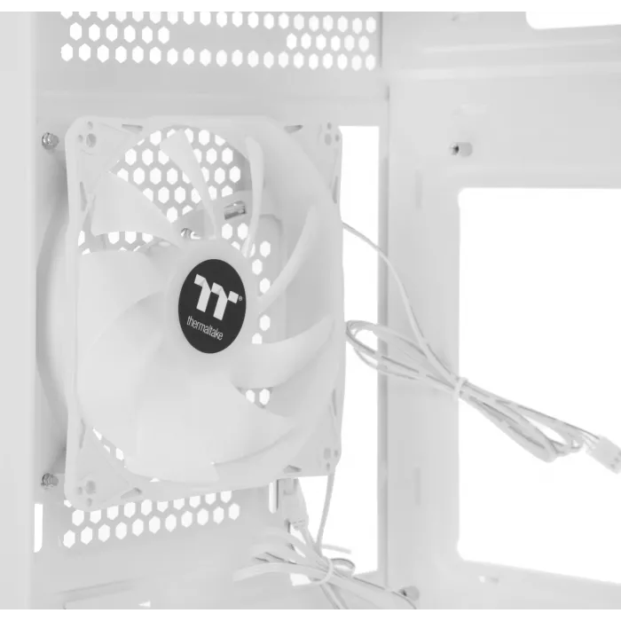 Корпус Thermaltake View 170 TG ARGB белый без БП mATX 5x120mm 2x140mm 1x200mm 2xUSB3.0 audio bott PSU