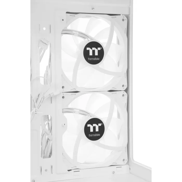 Корпус Thermaltake View 170 TG ARGB белый без БП mATX 5x120mm 2x140mm 1x200mm 2xUSB3.0 audio bott PSU
