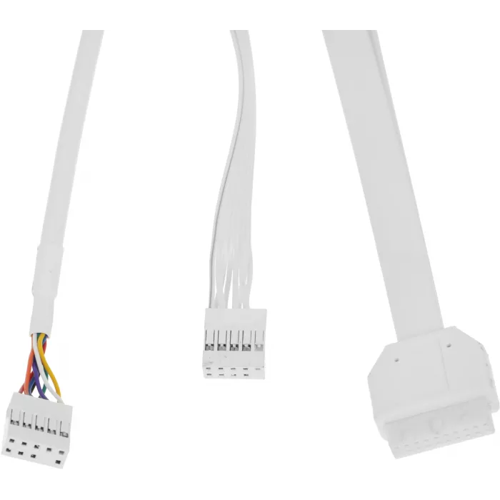 Корпус Thermaltake View 170 TG ARGB белый без БП mATX 5x120mm 2x140mm 1x200mm 2xUSB3.0 audio bott PSU