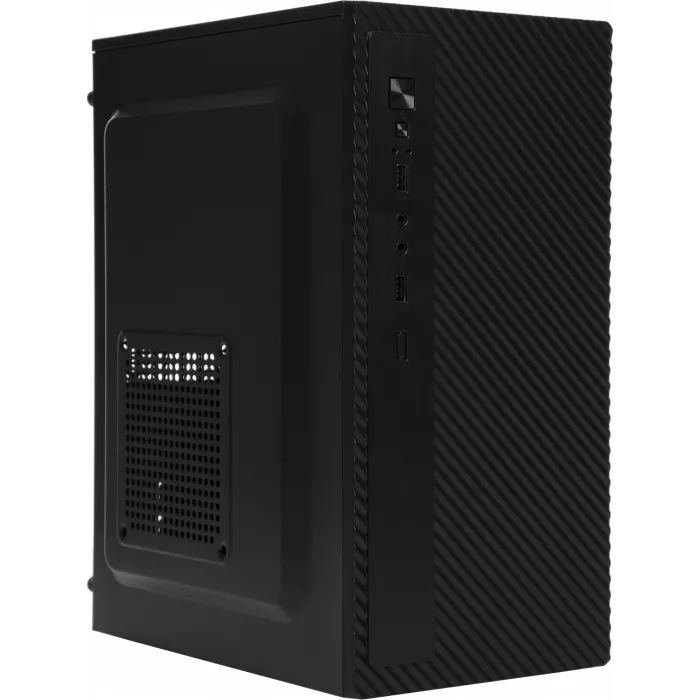 Корпус Accord ACC-2053B черный без БП mATX 1x80mm 1x120mm 2xUSB2.0 audio