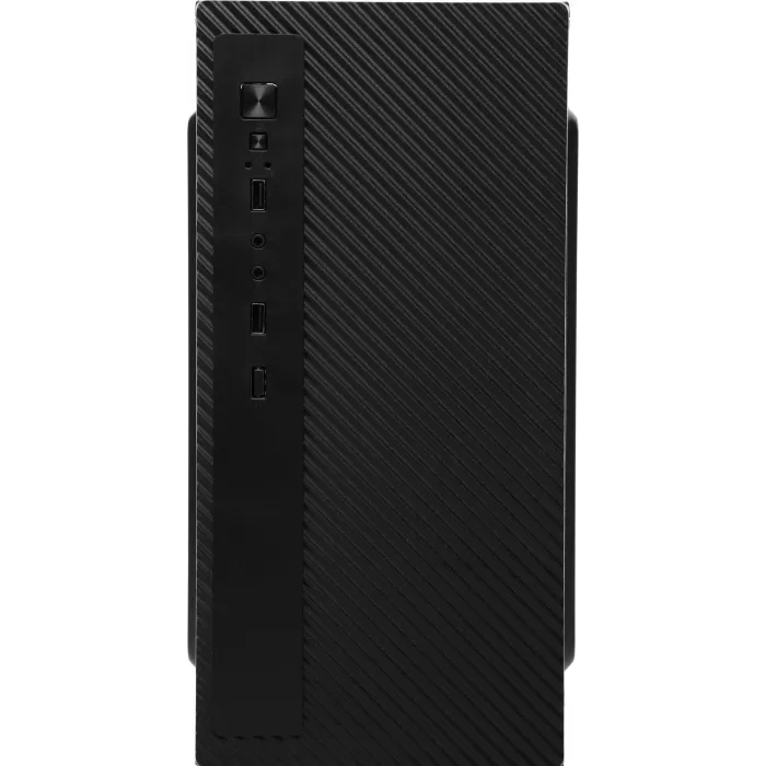 Корпус Accord ACC-2053B черный без БП mATX 1x80mm 1x120mm 2xUSB2.0 audio
