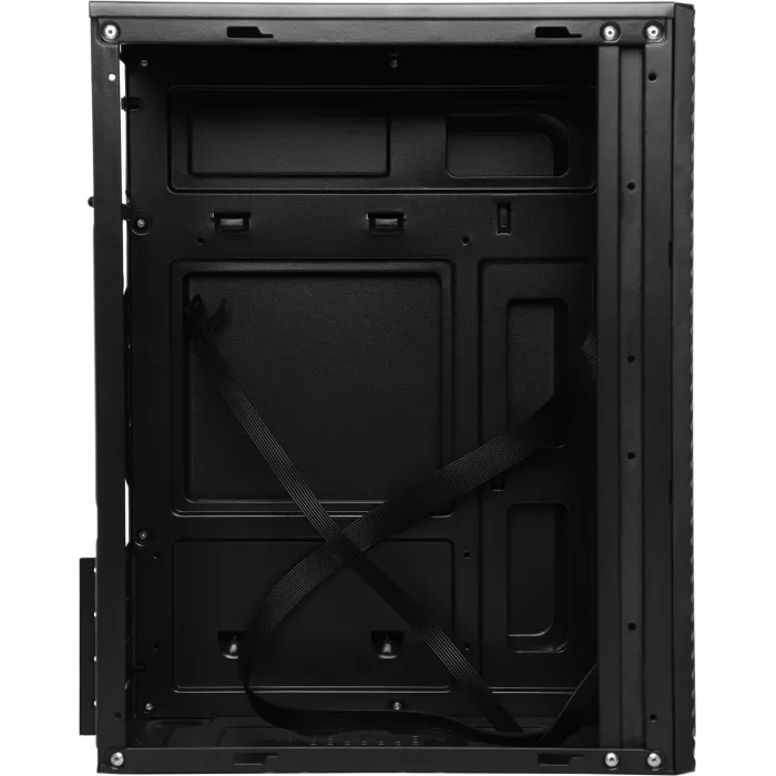 Корпус Accord ACC-2053B черный без БП mATX 1x80mm 1x120mm 2xUSB2.0 audio