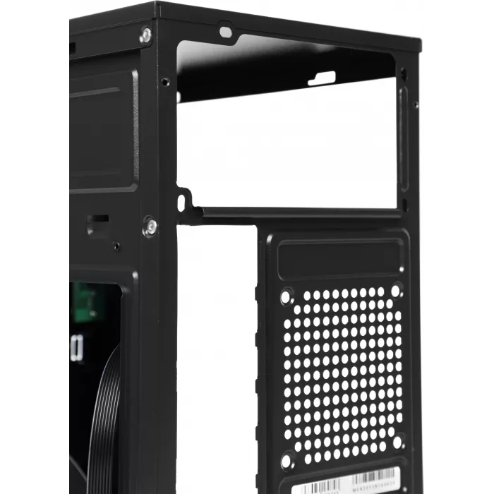 Корпус Accord ACC-2053B черный без БП mATX 1x80mm 1x120mm 2xUSB2.0 audio