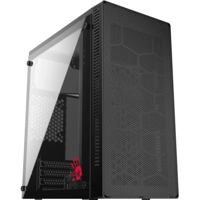 Корпус Bloody BD-CC101 черный без БП mATX 1x80mm 1x92mm 2x120mm 2xUSB2.0 1xUSB3.0 audio