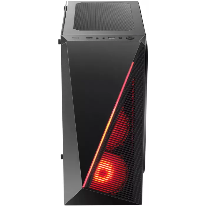 Корпус Bloody BD-CC102F черный без БП mATX 4x120mm 2xUSB2.0 1xUSB3.0 audio bott PSU