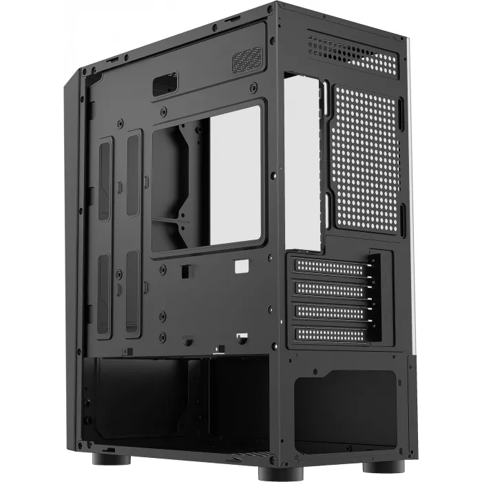 Корпус Bloody BD-CC102F черный без БП mATX 4x120mm 2xUSB2.0 1xUSB3.0 audio bott PSU